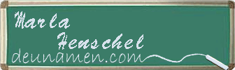 Marla Henschel Visitenkarte